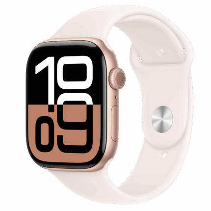 Apple Watch S10 Cellular 46mm Rose Gold Alu Case with Light Blush Sport Band - M/L